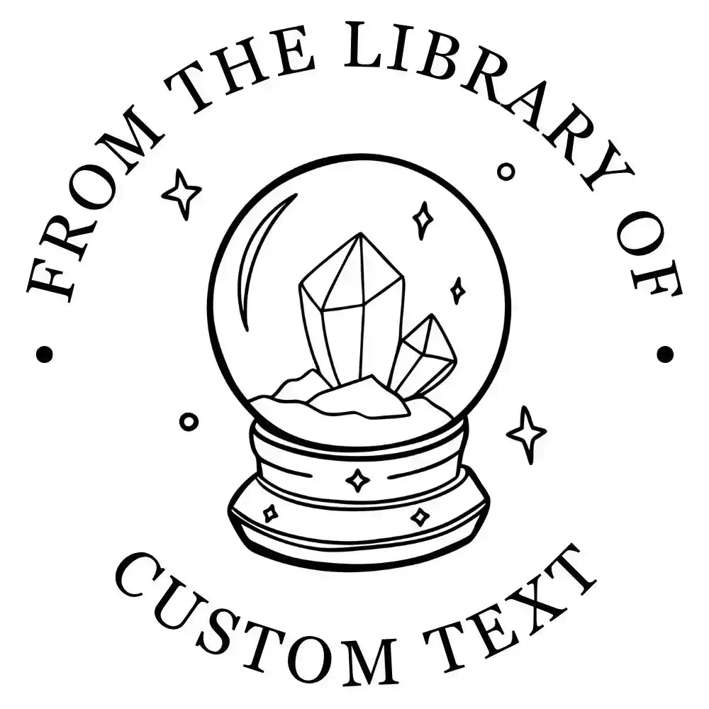 Custom Book Embosser - Stamped Pages