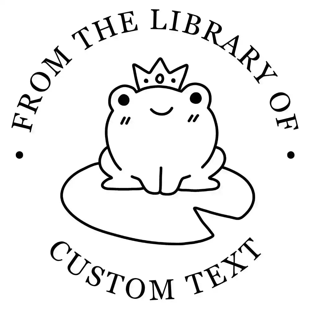 Custom Book Embosser - Stamped Pages