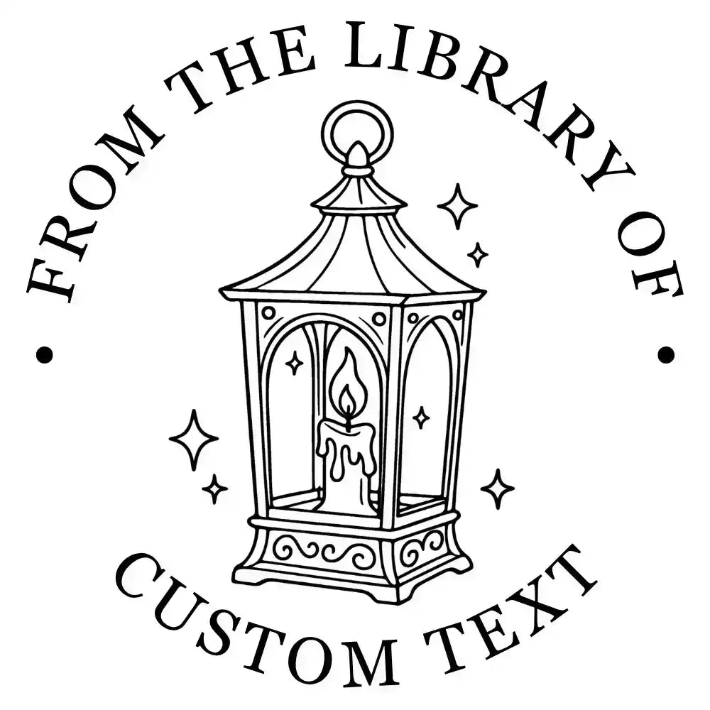 Custom Book Embosser - Stamped Pages