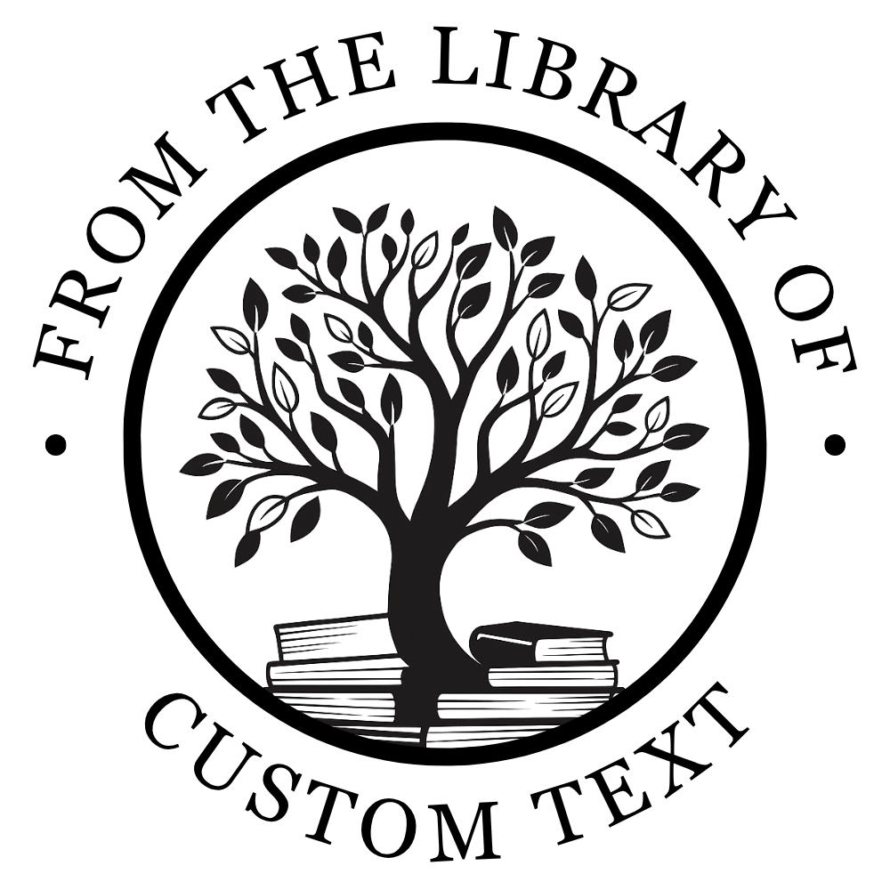 Custom Book Embosser - Wisdom Tree