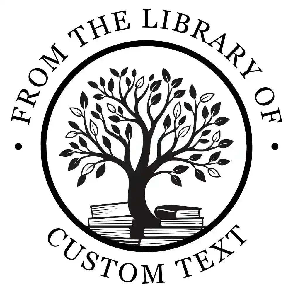 Custom Book Embosser - Stamped Pages