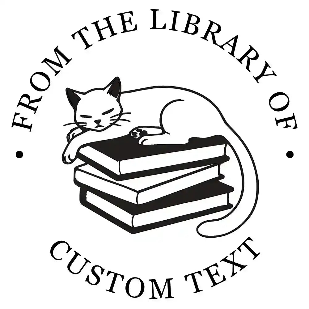 Custom Book Embosser - Stamped Pages