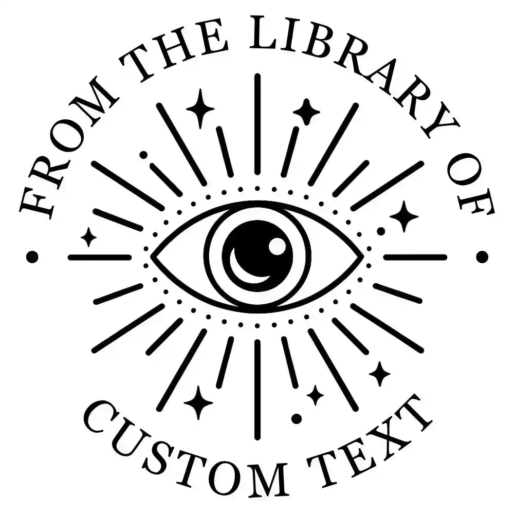 Custom Book Embosser - Stamped Pages