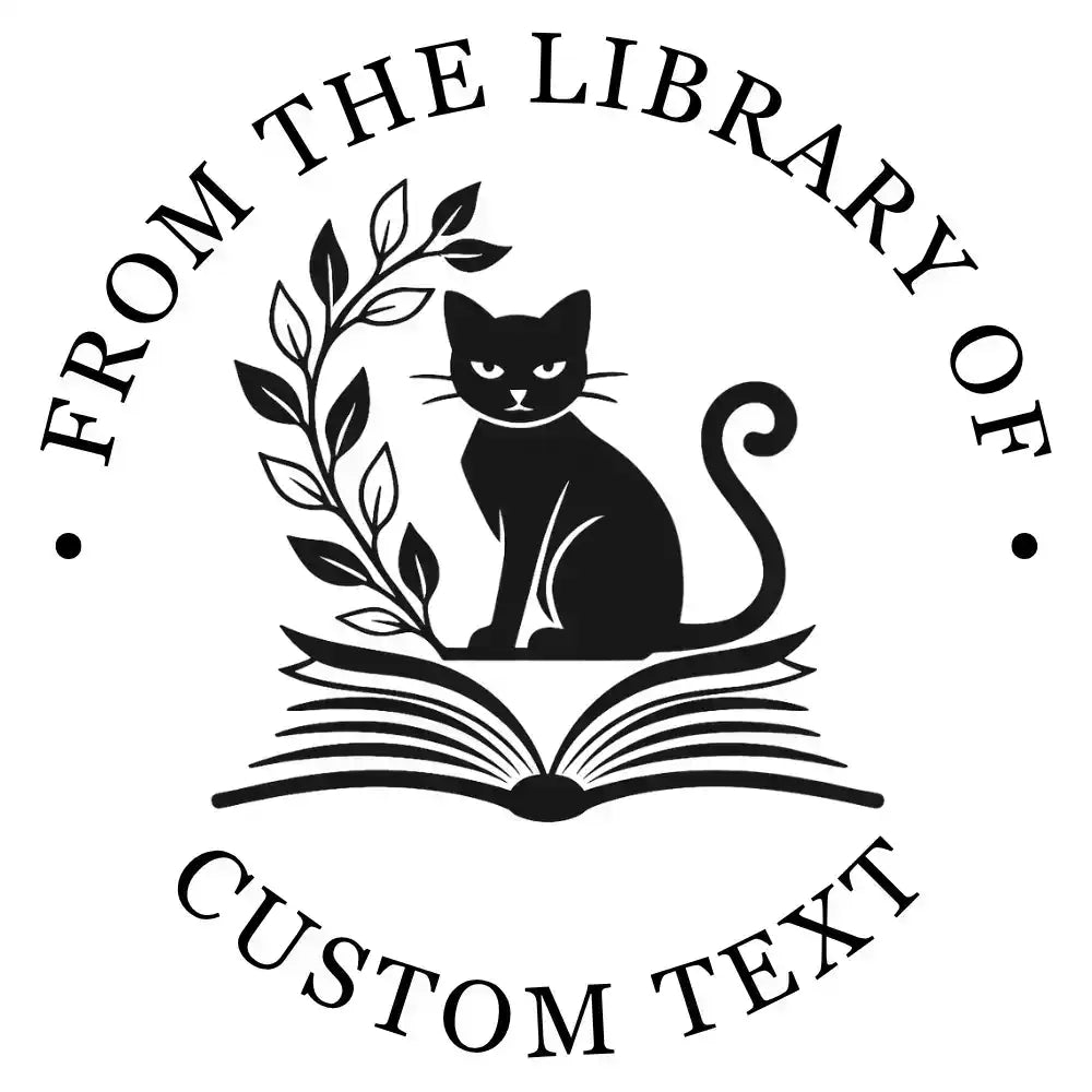 Custom Book Embosser - Stamped Pages