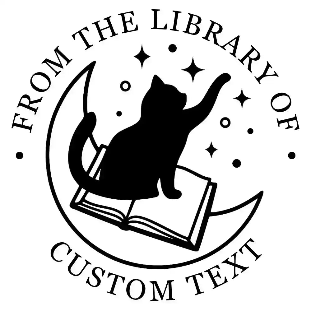 Custom Book Embosser - Stamped Pages