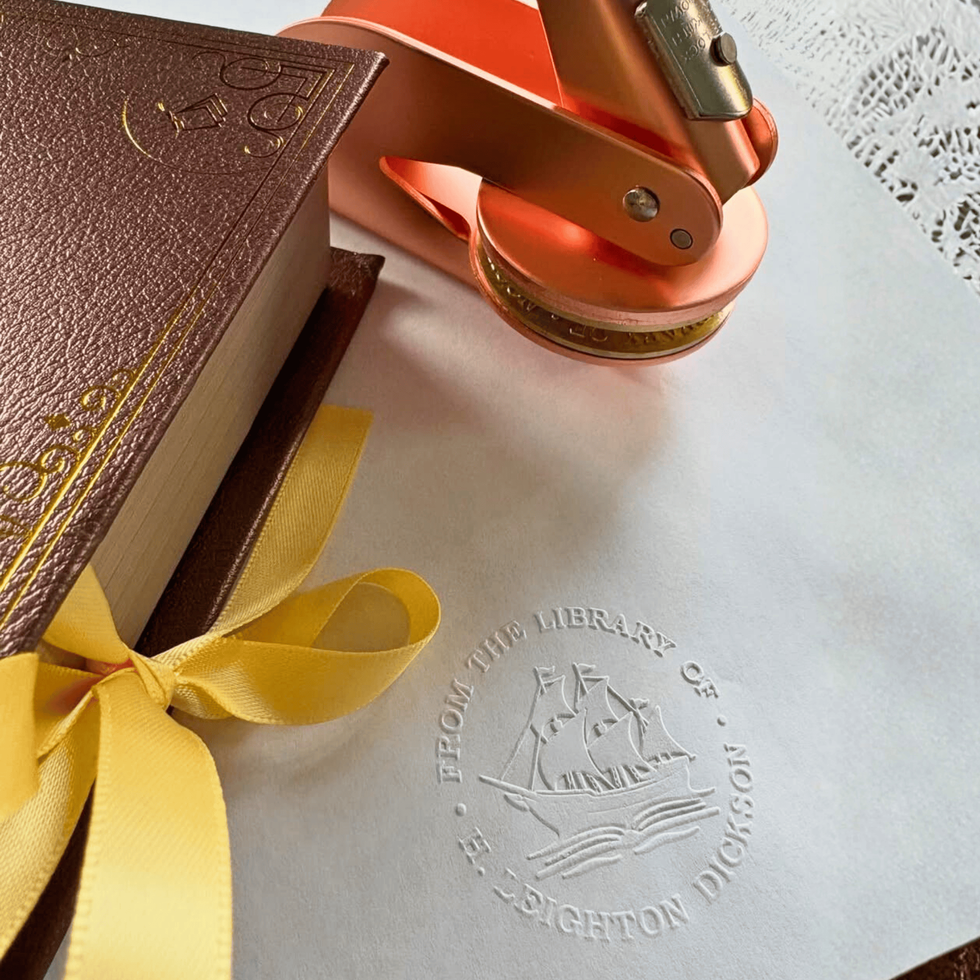 Custom Book Embosser