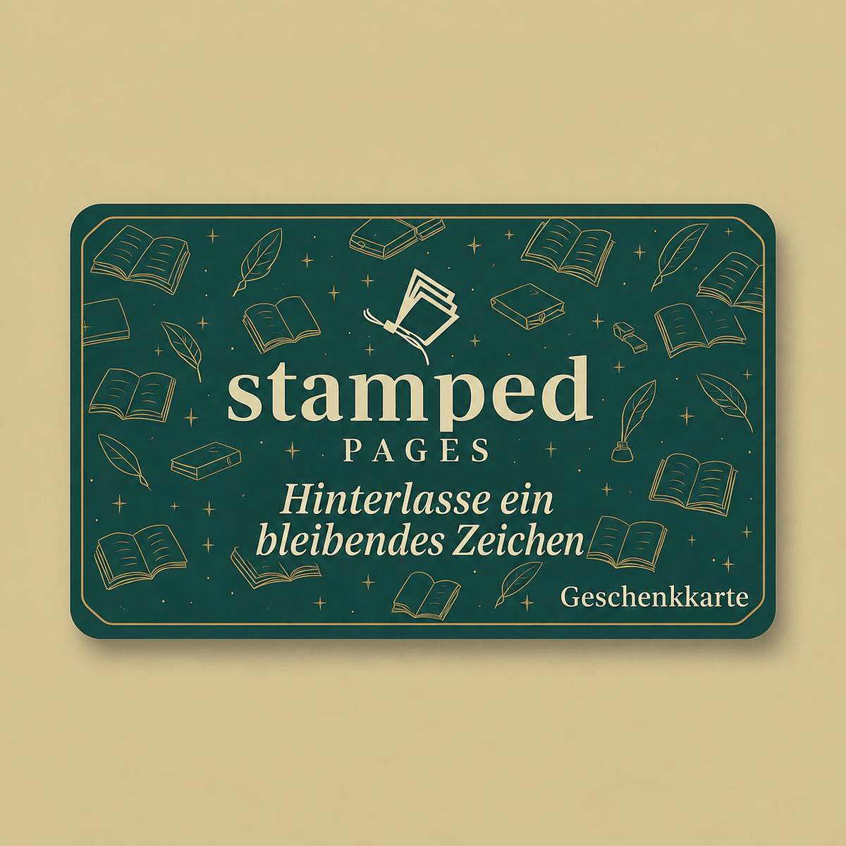 Digitale Geschenkkarte von Stamped Pages